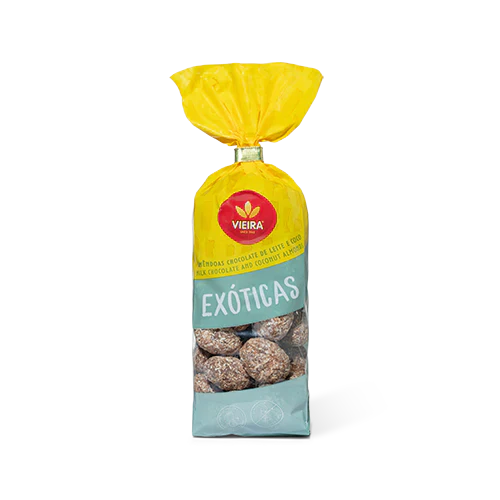 Amêndoas de Chocolate e Côco Exóticas