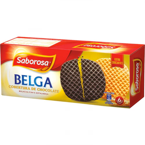 Bolachas Belgas de Chocolate
