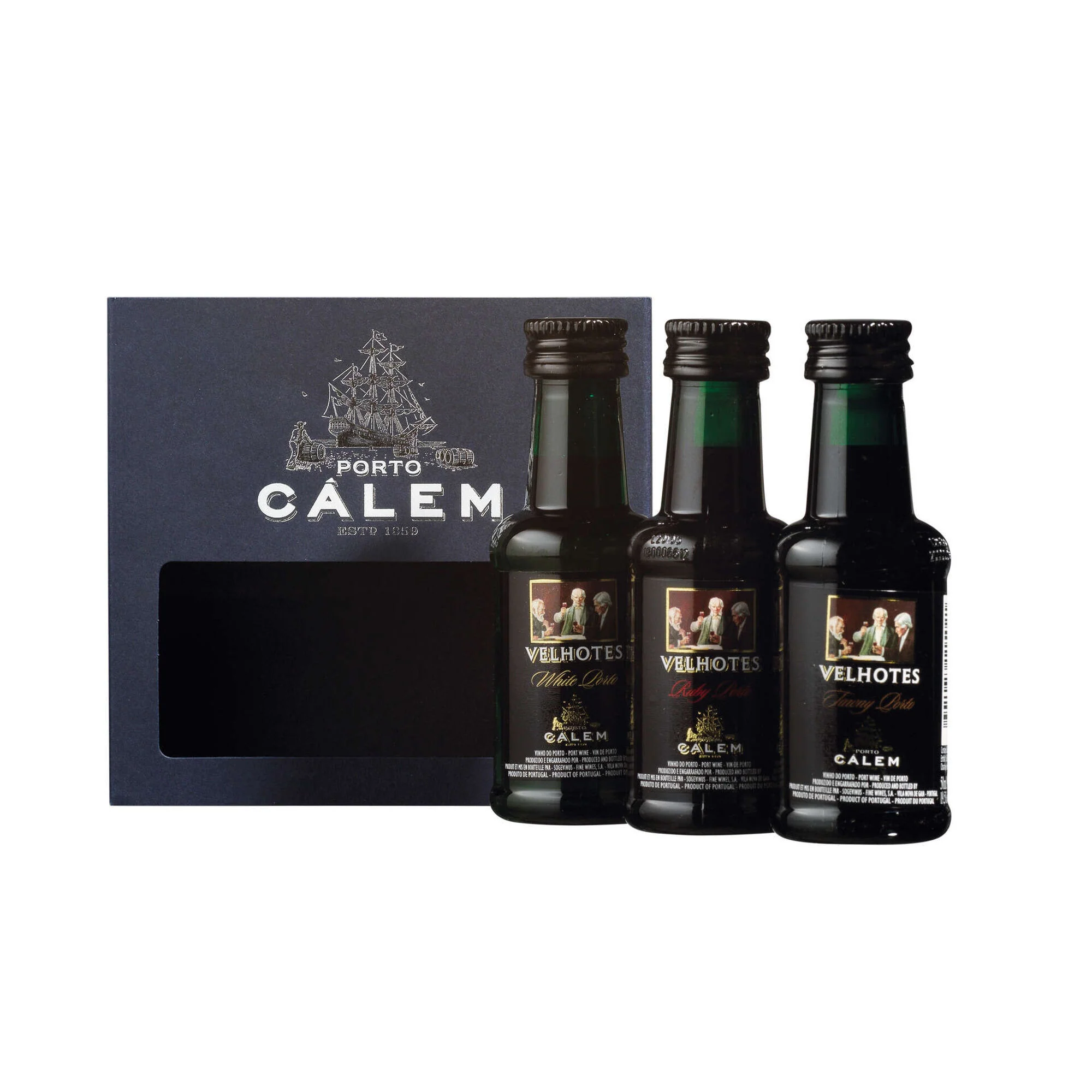 Conjunto Vinho Porto Velhotes Minatura