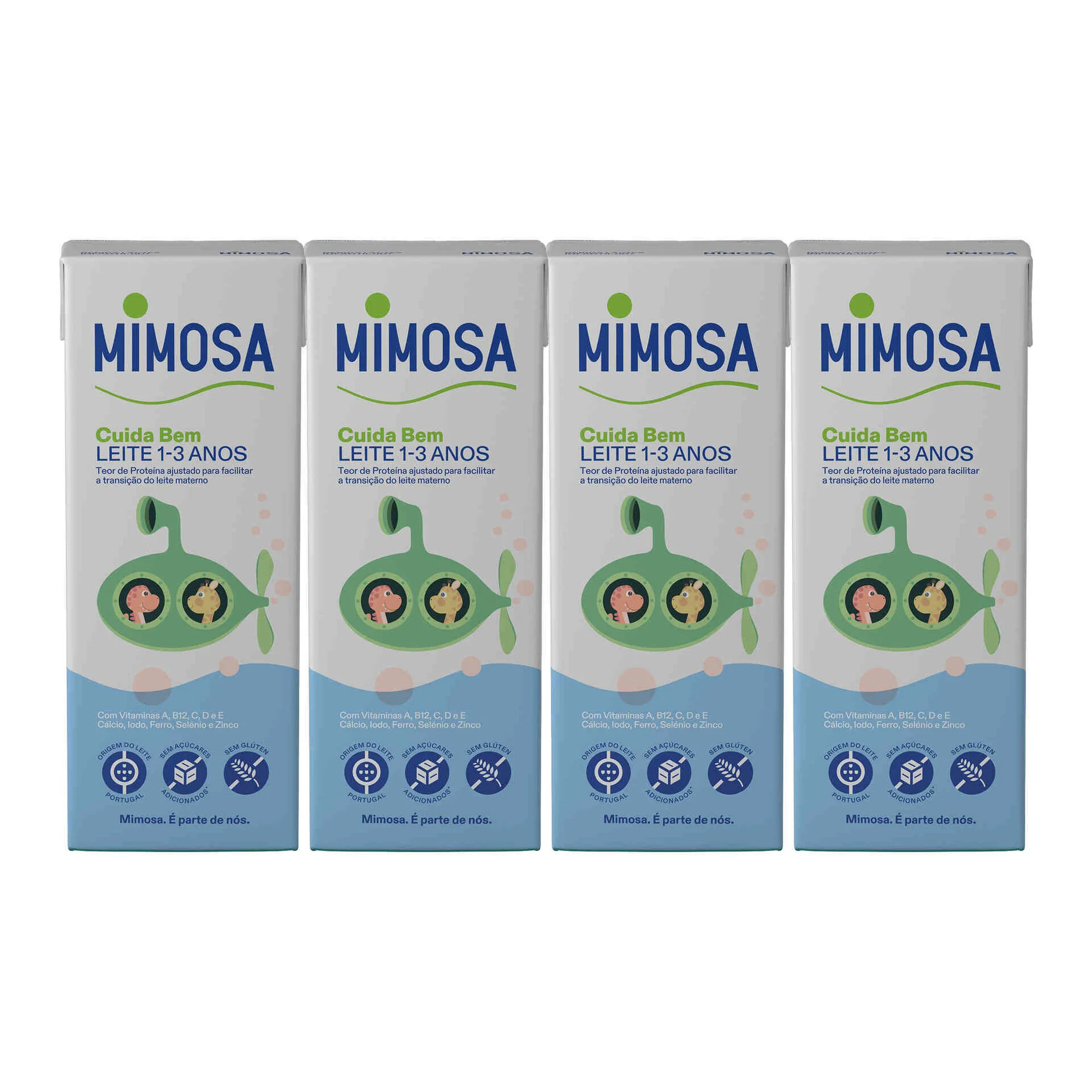 Leite Mimosa Especial Crescimento 1-3 Anos (4*200ML)
