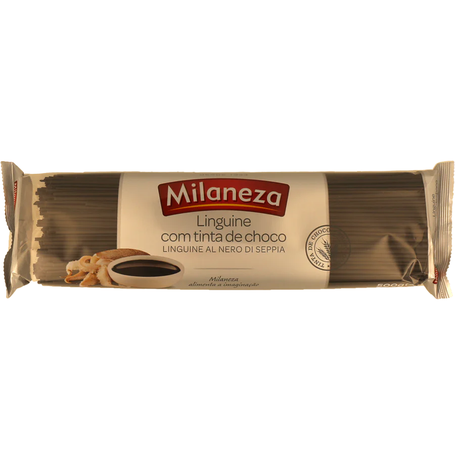 Massa Linguine com Tinta de Choco
