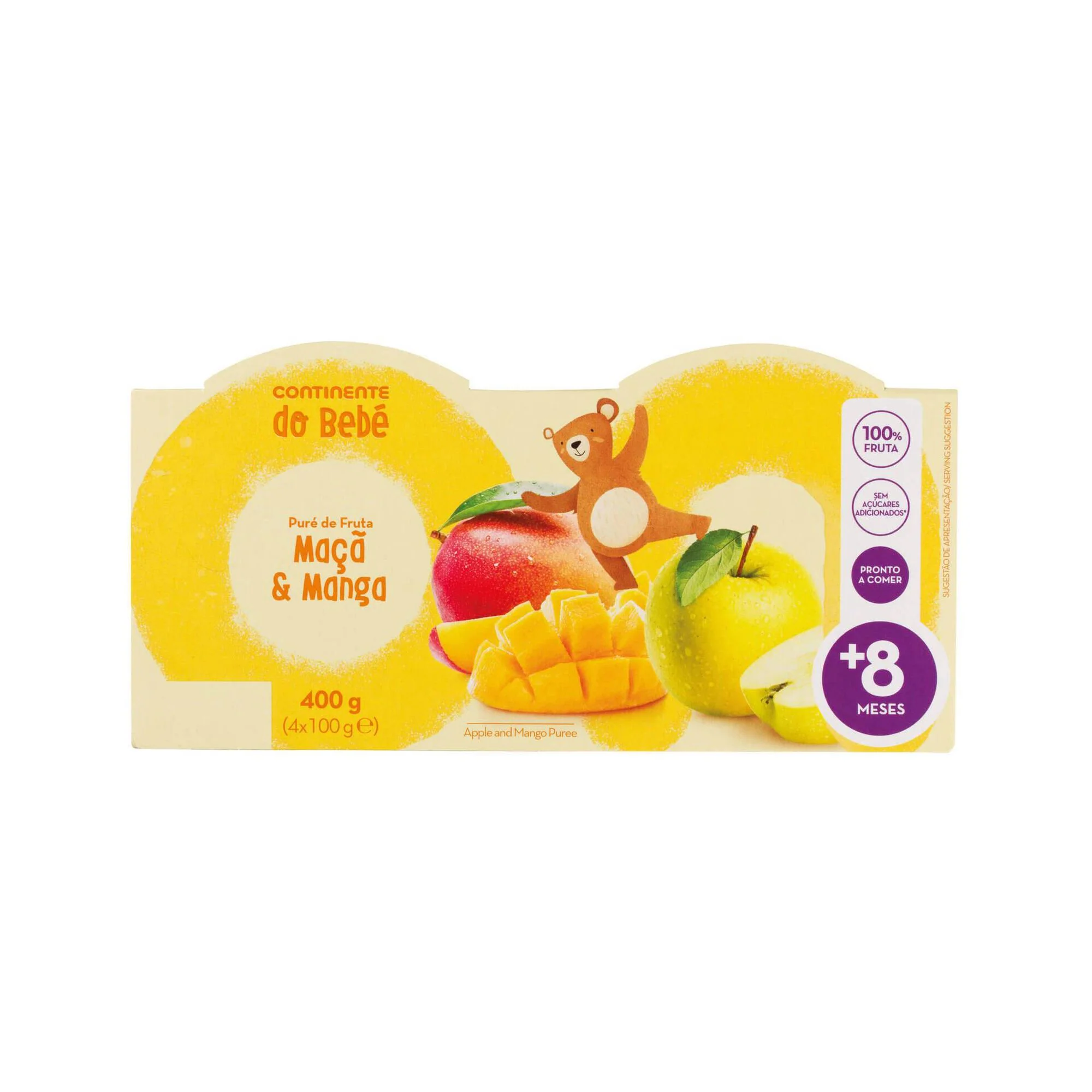 Puré de Fruta Manga e Maçã - Image 2