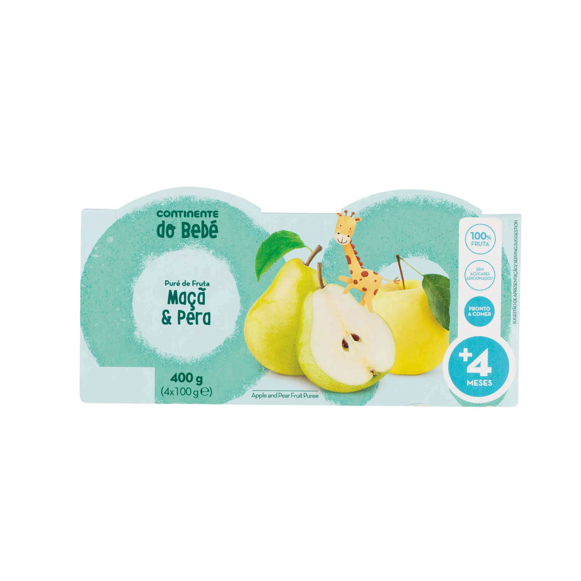 Puré de Frutas Maçã e Pêra - Image 2