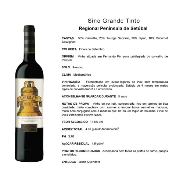 Vinho Sino Grande - D. Ermelinda - Image 2