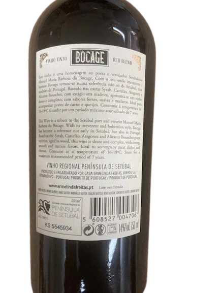 Vinho BOCAGE - Edição Especial Ermelinda Freitas - Image 4