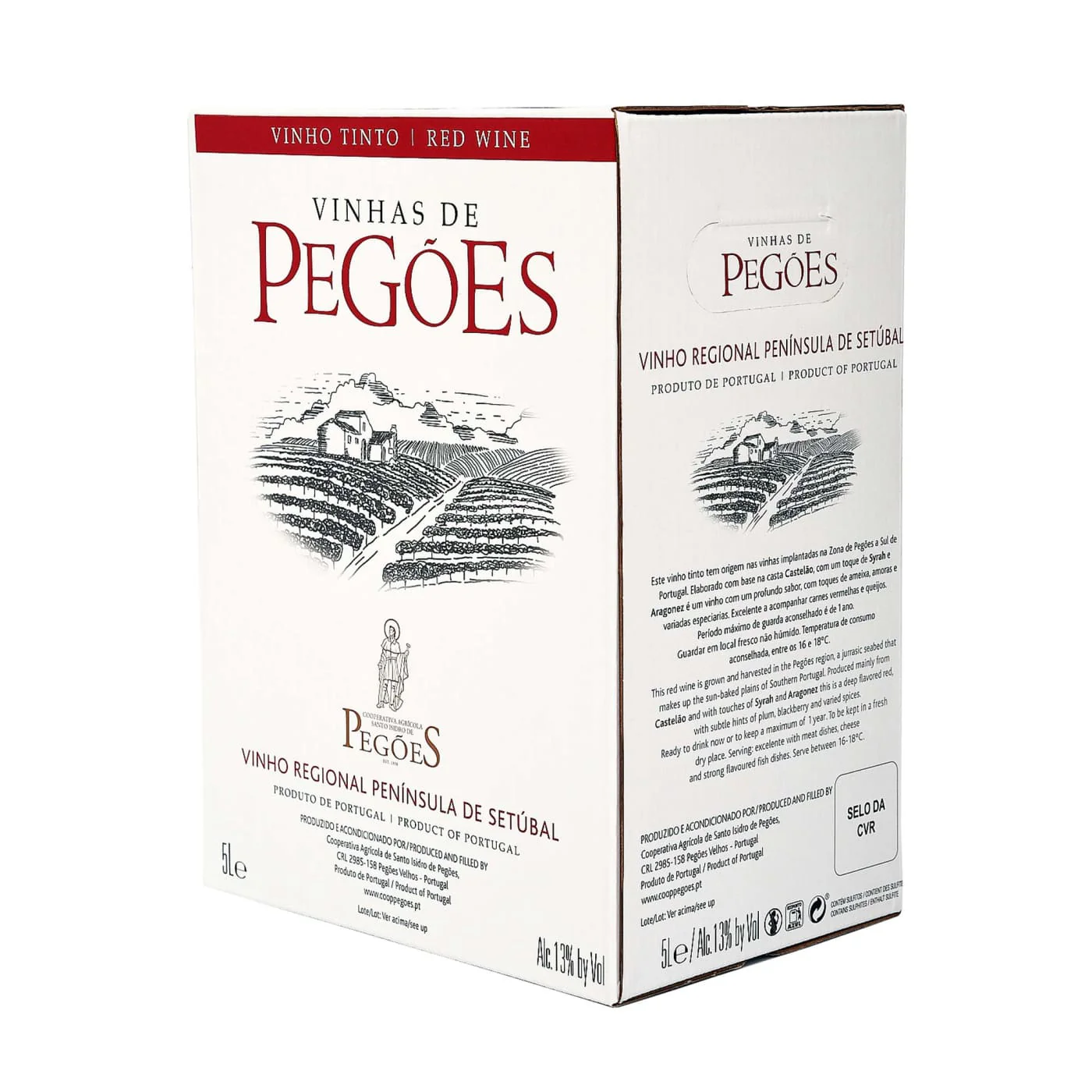 Vinho Tinto Vinhas de Pegões